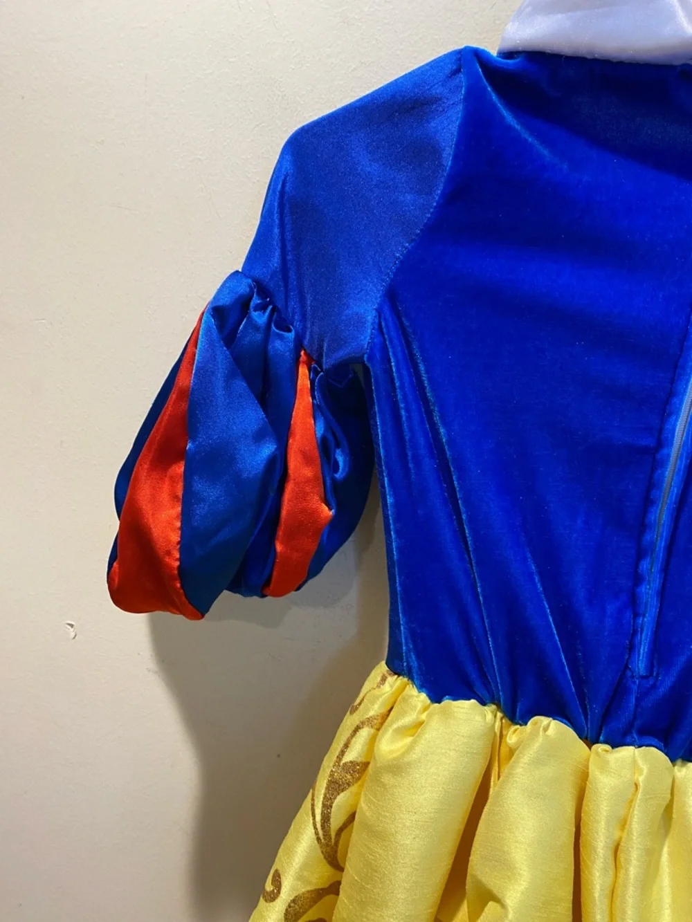 Disney Blue, Yellow & Red Snow White Princess Dress-Up Costume Fits 8-10